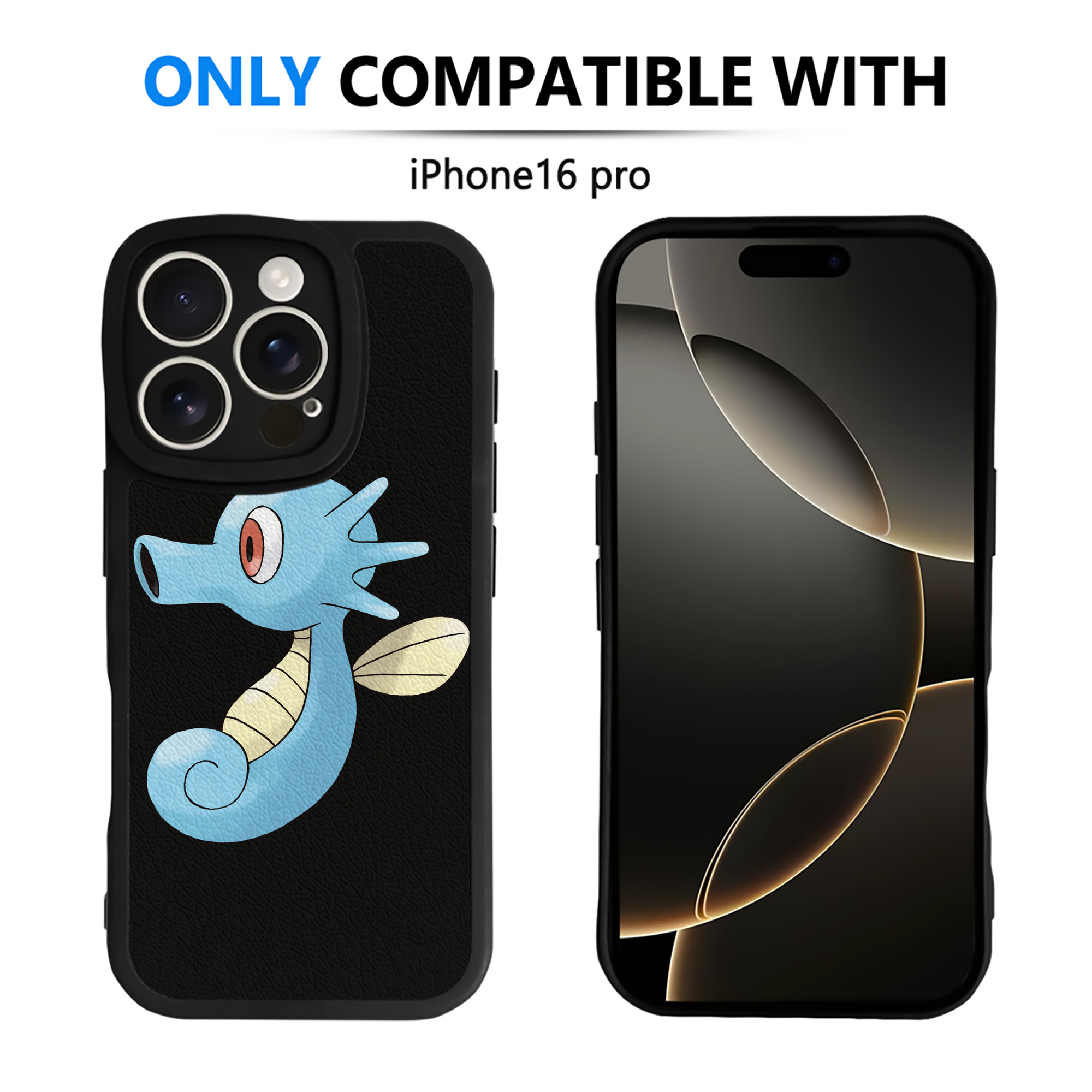（画像用） ポケットモンスター Pokémon 【iPhone 16シリーズ対応】シリコンスマホケース（レザー調） 材質：シリコン